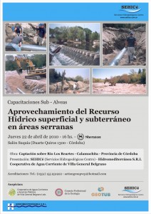 curso hidrologia geologia