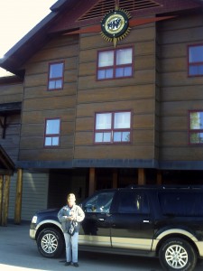 Old faithful Visitor center